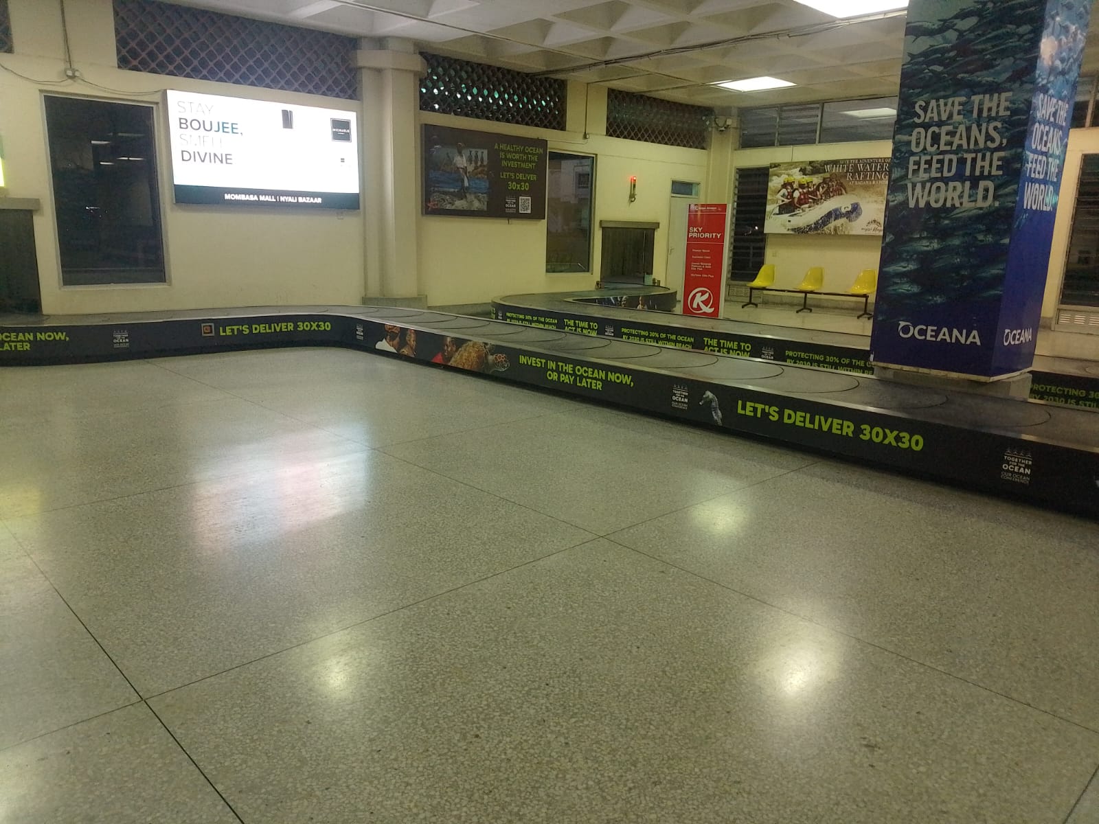 Airport interior